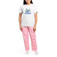 thumbnail image 4 of CafePress - Eat My Bubblez Women's Light Pajamas - Women's Short Sleeve Print T-Shirt and Pants Light Cotton Pajama Set, 4 of 7