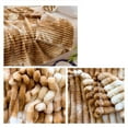 thumbnail image 5 of Xihbxyly oferta del dia Manta greesa, terciopelo de leche, terciopelo coral, manta paracondicionar la siesta, funda de sofá, manta de oficina, 5 of 5