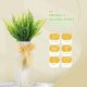 thumbnail image 4 of 8 piezas de ramas de helecho artificiales, hojas de helecho artificiales, suministros para arreglos florales, 4 of 5
