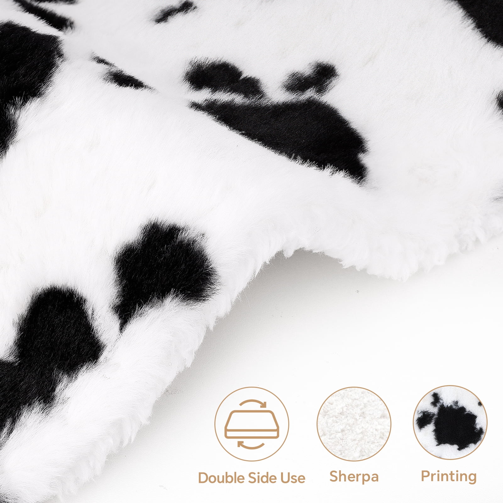 Cow Print Heating Pad for Back Period Cramps Neck Shoulder Pain Relief Portable Electric Heat Pads Cow Stuff Gifts Ideas, Funny Useful Self Care Christmas Birthday Gift for Women Mom Her Adults Teens