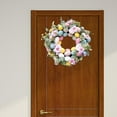 thumbnail image 6 of Kuntesetty Easter Egg Flower Wreath Artificial Flower Garland Artificial Easter Wreaths for B, 6 of 9