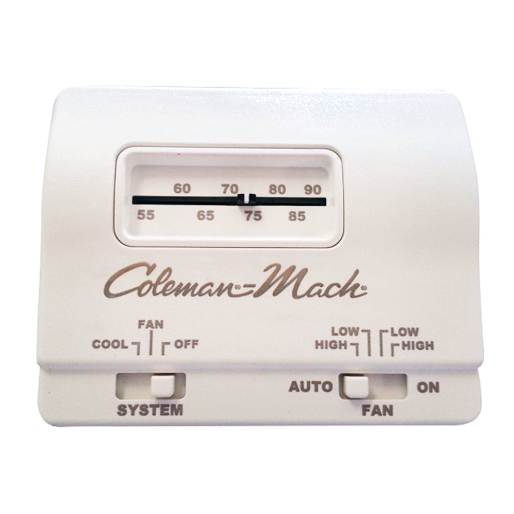 ColemanMach 691247 WallMount Analog Thermostat 7330F3361 Cool Only