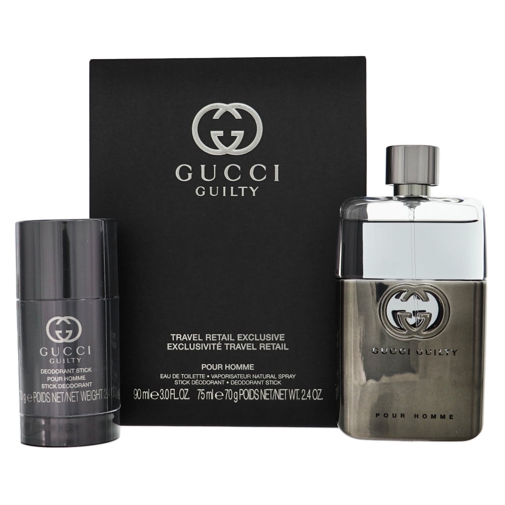 GUCCI グッチ　ENVY ＋GUILTY ＋Deodorant 3点セット Gucci Men's Guilty 3Pc Gift Set - 3.0 Oz EDT Spray, 2.4 oz
