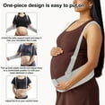 thumbnail image 5 of Unique Bargains Maternity Belly Band with Adjustable Straps 1 Pc X-Large Gray, 5 of 7