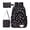 Black White Bow, variant on Large Capacity Backpack Student Back-to-School Lovely Bows Carry on Bag,Lightweight Travel Daypack
