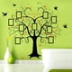 thumbnail image 5 of Pegatinas de pared de árbol genealógico, 9 marcos de fotos grandes, pegatinas de pared para despegar y pegar, el mejor papel de contacto extraíble para sala de estar, dormitorio, decoración de pared JAMW Sencillez, 5 of 5