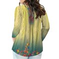 thumbnail image 4 of Dyegold Plus Size Long Sleeve Tops Teen Girls Plus Size Tops For Women Fall Plus Size Tops For Women Dressy Y2K Clothes Plus Size ​Loose Fit Blouses ​Womens Fall Blouses ​Online Shopping, 4 of 6