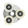 thumbnail image 5 of 36T 38mm Diameter 12mm Thickness Gear High Speed Electric Motor Nylon Gear + Ring Gear + Clutch, 5 of 8