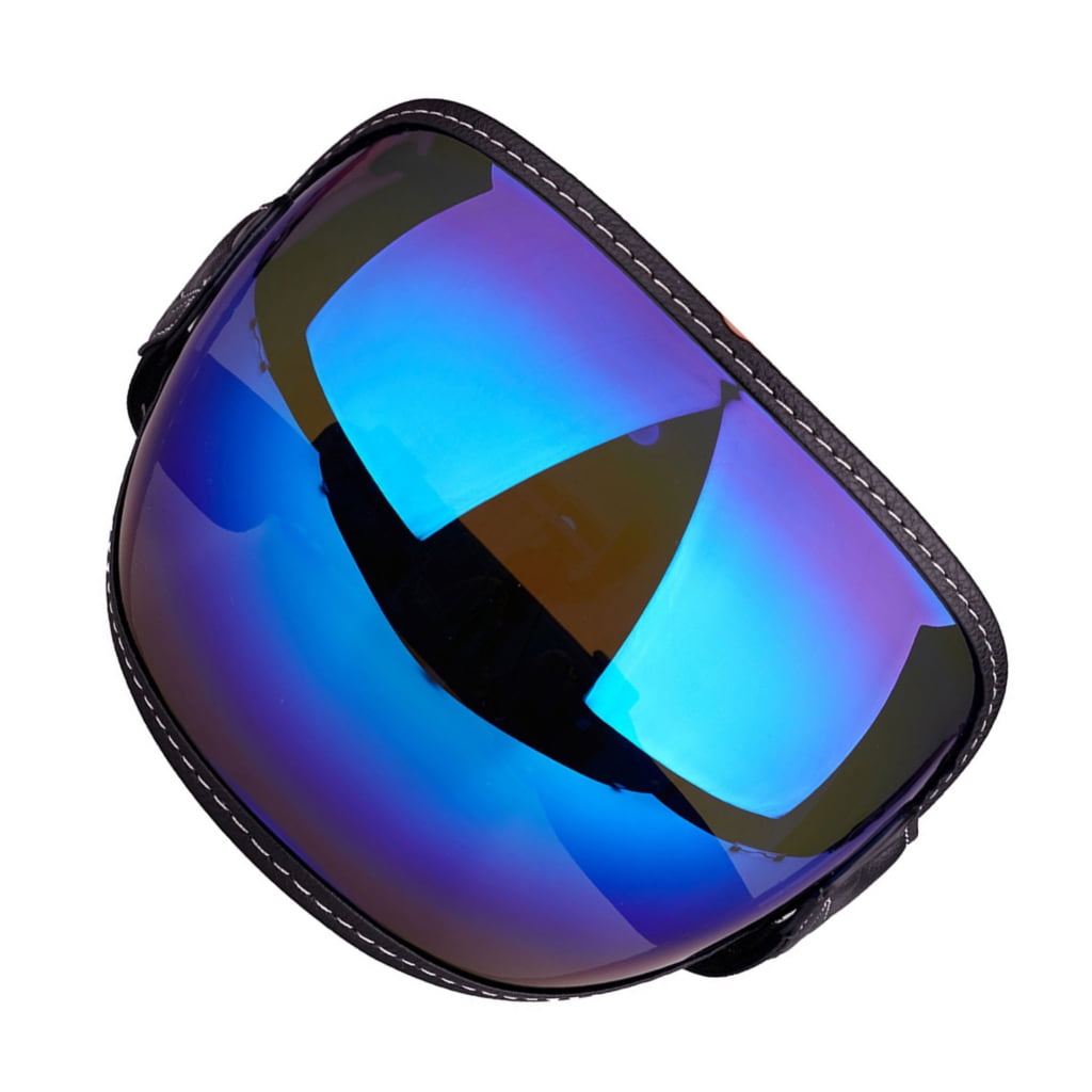 Motorcycle Helmets Shield Windproof Lens PC Goggles Bubble Lens Open Face Helmets Lens Scratch Resistant