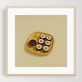 thumbnail image 2 of Sushi Maki Plate  - Digital Art Sushi Japanese Food Minimalist Kitchen Decor Modern Art Pop Art Illustration Unframed Wall Art Print 40 x 40 inches, 2 of 9