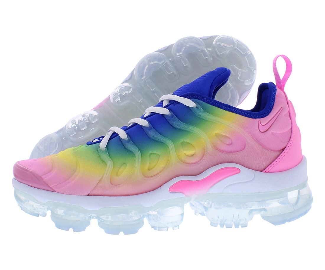 pink and clear nike shoes