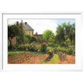 thumbnail image 2 of Art.com The Artist Garden at Eragny Art Print by Camille Pissarro, White Frame Wall Art, 29" x 21", 2 of 5