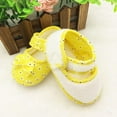 thumbnail image 5 of Xinhuaya Baby Kids Bowknot Soft Sole Prewalkers Dot Print Anti-Slip Crib Shoes First Walkers, 5 of 5