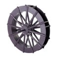 thumbnail image 4 of Tabletop Water Fountain, Fountain Feng Shui Wheel Waterfall Wheel DIY Water Fountain Wheel Pressure Washer for Aquarium Patio Bedroom Garden 8cm, 4 of 8
