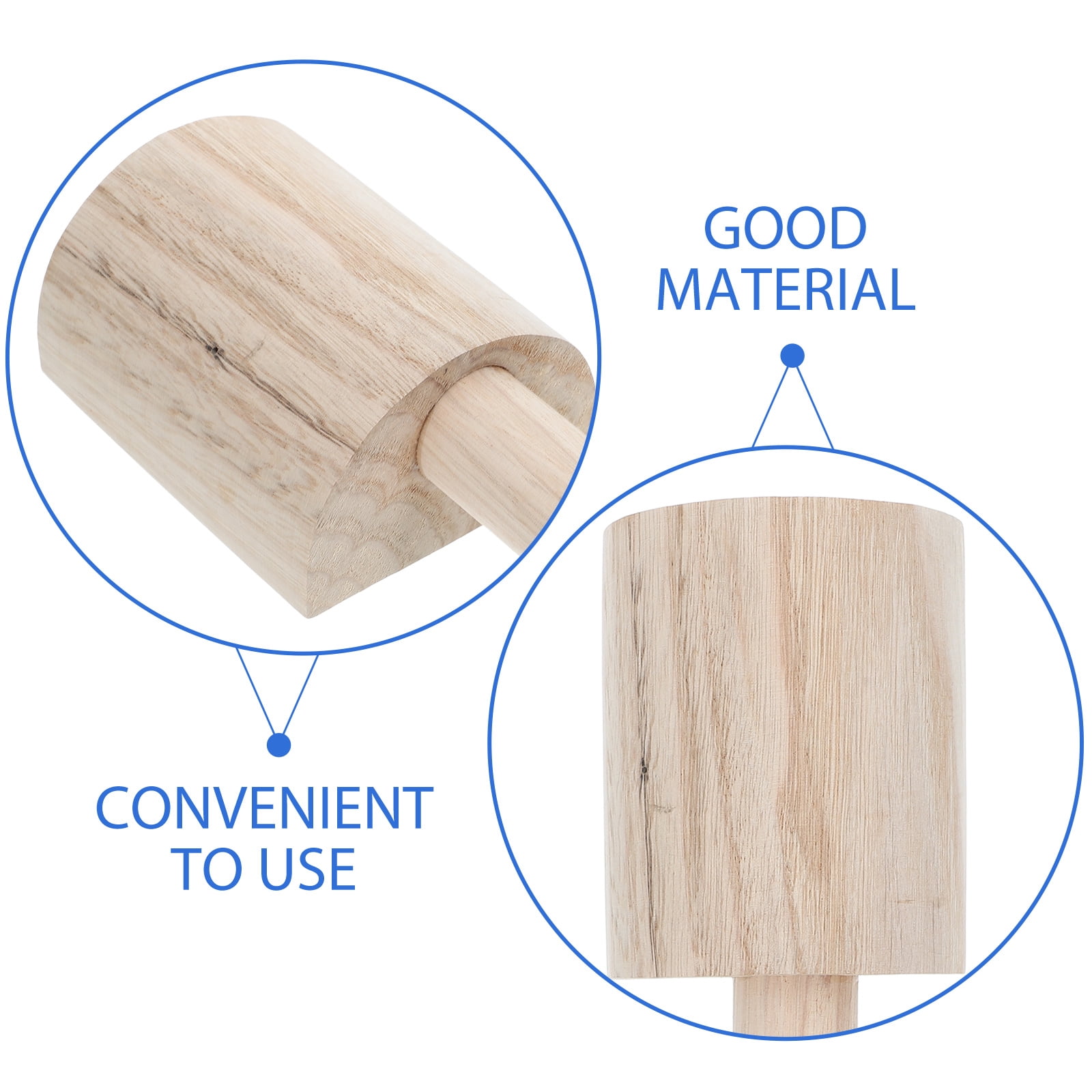 OUNONA Wood Paddle For Pottery Clay Modeling Clay Modeling Tool Clay Finish Paddle Clay Shaping Supply Reusable Wood Clay Paddle Clay Paddle Wood