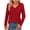 Dark Red, variant on Zeagoo Basic T-Shirt for Womens Long Sleeve V Neck Tops Dressy Casual Shirts Fall Trendy