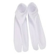 thumbnail image 4 of NICEXMAS 1 Pair White Two-Toe Socks for Men and Women with Grip Feature, 4 of 8