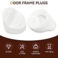 thumbnail image 5 of 2026 Silicone Door Frame Plugs, 5/16 x 1/4 Inch Round Entry Door Plug, White Frame Screw Hole Plugs for Furniture Frames Insert Caps,White,50PCS, 5 of 7