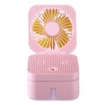 thumbnail image 1 of 2 in 1 Mini Fan Multifunctional Personal Fan Ultrasonic Air Humidifier, 1 of 8