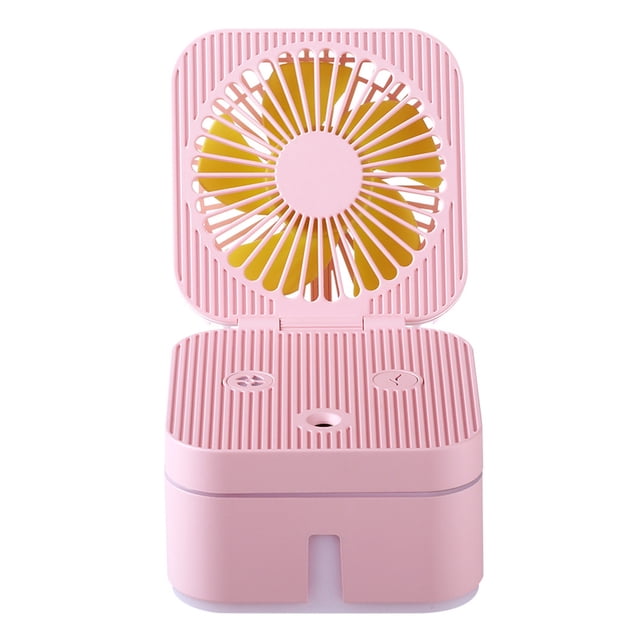 2 in 1 Mini Fan Multifunctional Personal Fan Ultrasonic Air Humidifier