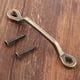 thumbnail image 2 of Mango de vintage Antiguo Bronce Pull 101mm * 14mm Retro Armario de la perilla Armario de la cocina Cajón de la caja de madera Caja de de madera Hardware, 2 of 6
