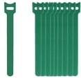 thumbnail image 1 of Bridas reutilizables (100 unidades), correas de sujeción para auriculares, teléfonos, gestión de cables, cierres de velcro (15 cm), color verde (pequeño), 1 of 6