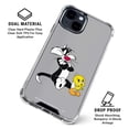 thumbnail image 2 of Skinit Looney Tunes Sylvester Tweety Bird Crossed Arms iPhone 14 Clear Case, 2 of 4