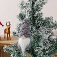 thumbnail image 5 of CIYISON 4/8 Packs Christmas Tree Hanging Gnomes Ornaments Handmade Swedish Tomte Sequins, 5 of 14