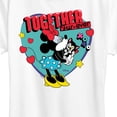 thumbnail image 3 of Disney - Together Fur Ever Minnie Figaro - Women's Short Sleeve Graphic T-Shirt, 3 of 5