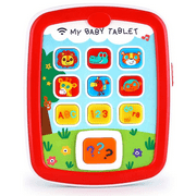 VATOS Learning Tablet for Toddlers  | Educational Travel Toy for Baby  | With Music & Light