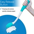 thumbnail image 2 of LASIEYO Toilet Aids for Wiping, 15" Long Handle Extended Reach Wiper Set and Cleaner Bath Brush Tool, Comfort Bottom Buddy Wiping Aid for People Overweight, Elderly Disabled Pregnant, 3 Pcs, 2 of 9