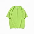 thumbnail image 2 of NIEWTR Boys Short Sleeve Shirts Kids Summer Crewneck T-Shirts Casual Tops Tees（Green,4-5), 2 of 4