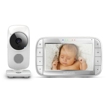 Motorola MBP48 Digital Video Audio Baby Monitor with 5-Inch Color Screen