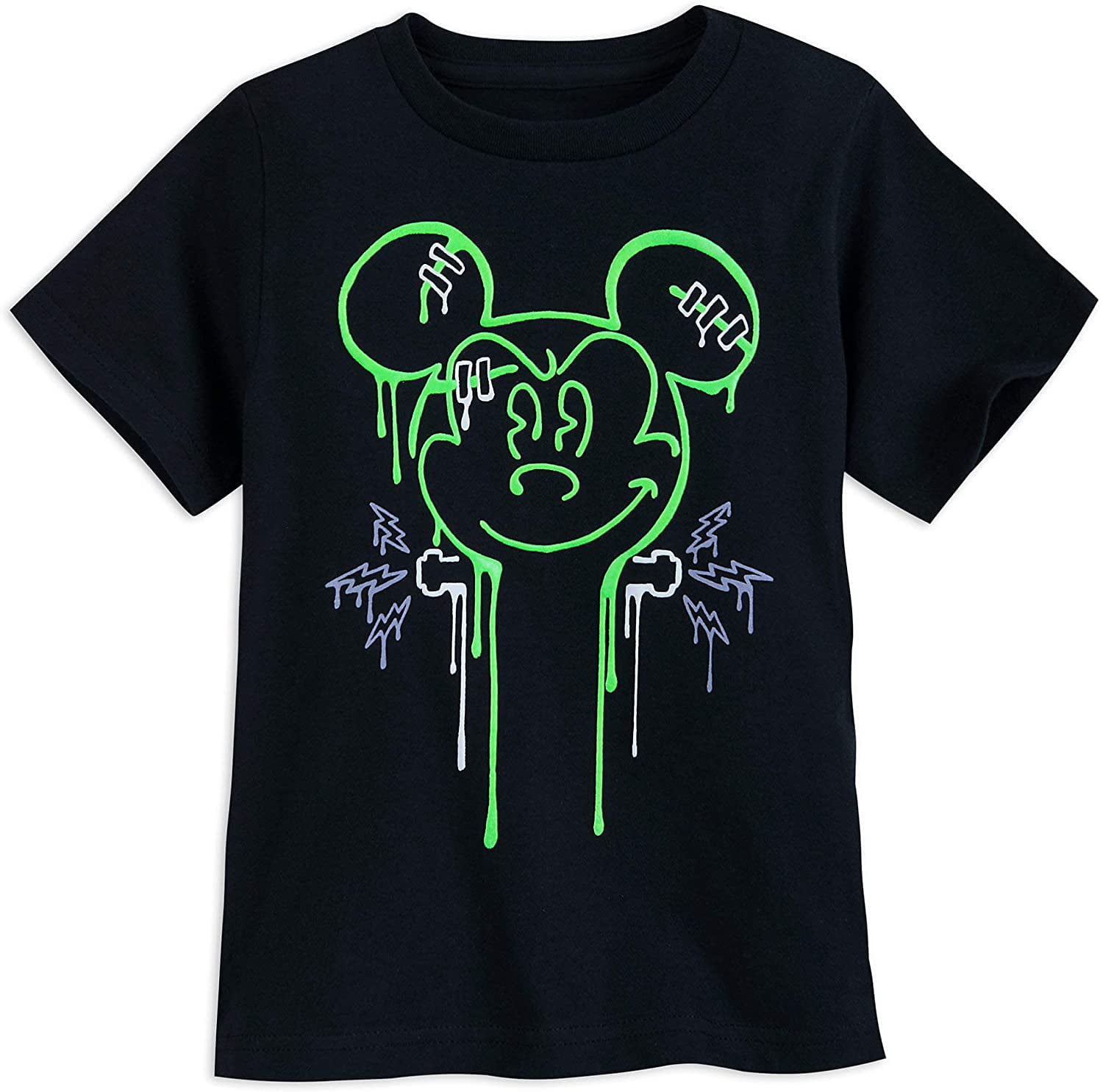 Disney Store Mickey Mouse Halloween Short Sleeve Shirt Boy Size 5/6