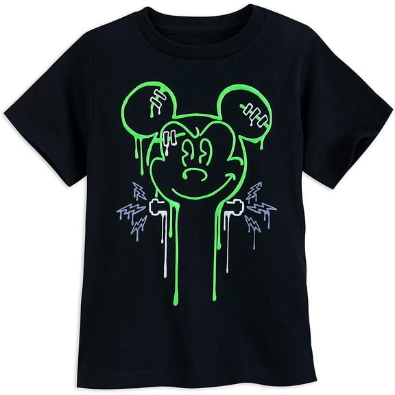 Disney Store Mickey Mouse Halloween Short Sleeve Shirt Boy Size 5/6