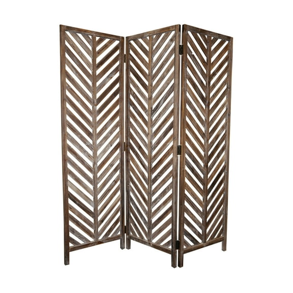 Home Decorative Aloha Screen Room Divider - 3 Panel