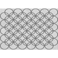 thumbnail image 1 of Ahgly Company Indoor Rectangle Patterned Platinum Gray Area Rugs, 4' x 6', 1 of 1