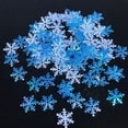 thumbnail image 4 of 300PCS Christmas Snowflake Confetti Decorative Glitter Confetti Table Confetti, 4 of 9