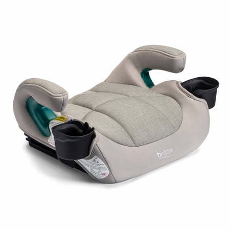 Britax UpNGo Click Backless Booster Seat, Parchment
