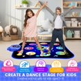 thumbnail image 4 of Juego Dance Mat JAMLAMQ para niños de 4 a 8 años con música Bluetooth, 4 of 9