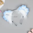 thumbnail image 3 of Kitten-Ear Headband Sweet Girls Accessories Cosplay Beast Ears Fursuit Masquerade Halloween Cosplay Party Yellow, 3 of 4