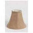 thumbnail image 2 of Urbanest Burlap Chandelier Clip-on Shade, 3″ Top × 6″ Bottom × 5″ Slant Height – Replacement Lamp Shades for Chandelier, Pendant Light, Wall Sconce & Small Table Lamp, 1-Piece, Natural, 2 of 3