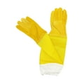 thumbnail image 2 of Guantes de apicultor, suministros profesionales, protección de cuero con mangas largas ventiladas para hombres y mujeres., 2 of 8