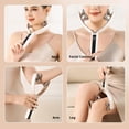 thumbnail image 3 of V Face Roller Massager with EMS Microcurrent, LED Light Facial Massager with 3 Modes & Adjustable Intensity, Rechargeable Waterproof Face Lifting Roller for Home & Travel, 3 of 8