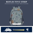 thumbnail image 5 of FORMRS School Backpack 17" Student Travel Bag with Laptop Compartment, Space Patterns, 5 of 7
