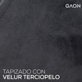 thumbnail image 4 of Set de Sillas Velvet Gaon Vanguardistas Terciopelo Negro 2 Piezas GN-FC04, 4 of 9