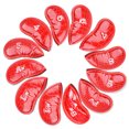 thumbnail image 1 of Eigraketly 12 unidades/juego de cubiertas para cabeza de palo de Golf, cubierta para cabeza antiarañazos, pieza de repuesto, funda protectora, accesorio Golf Rojo Eigraketly OD025136-02, 1 of 6