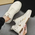 thumbnail image 5 of Mens Shoes,Mens Sneakers Lightweight Soft Sole Athletic Casual Walking Shoe Design for Optimal Comfort and Style,Shoes for Men,Beige,7.5, 5 of 5