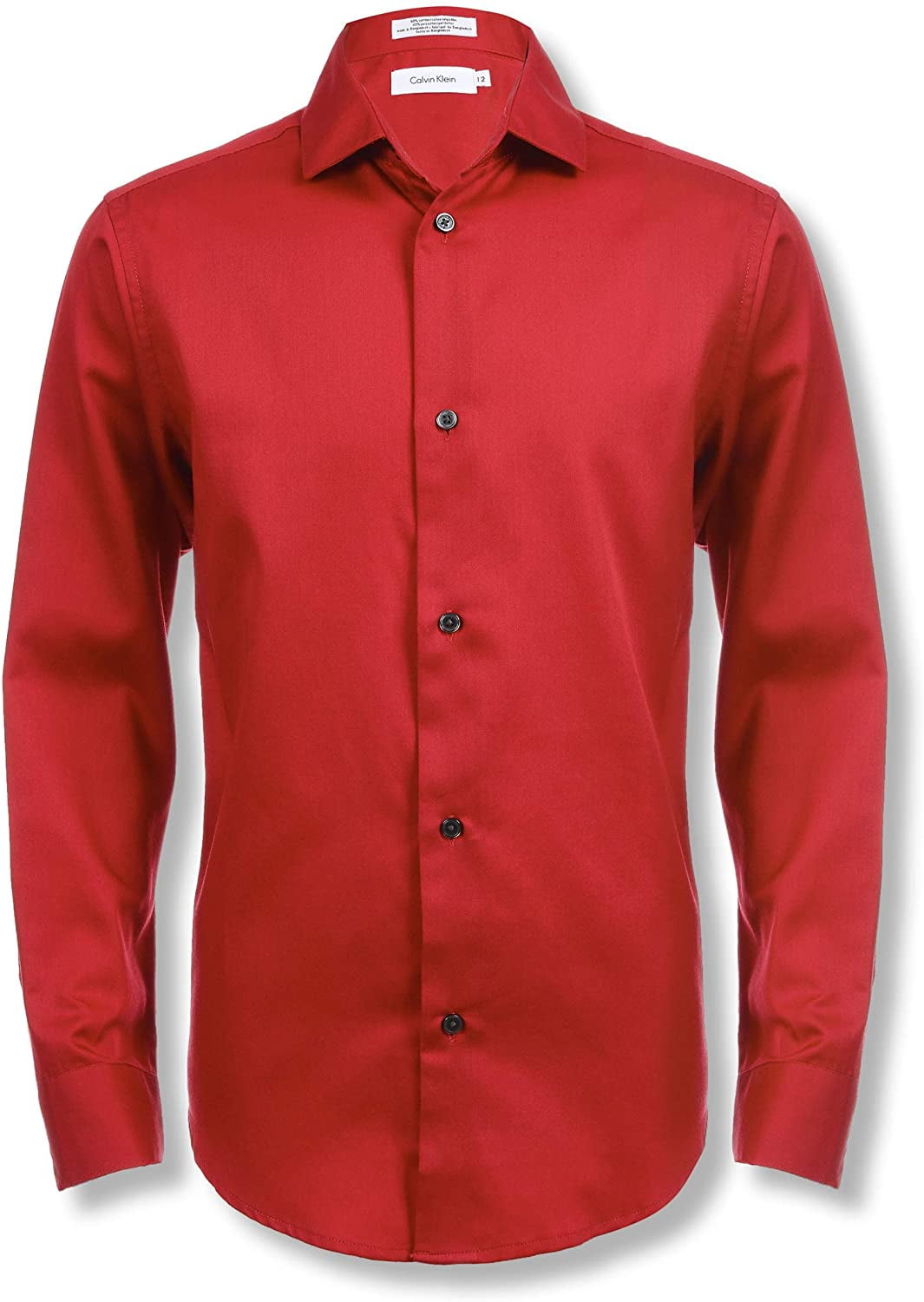 dark red formal shirt