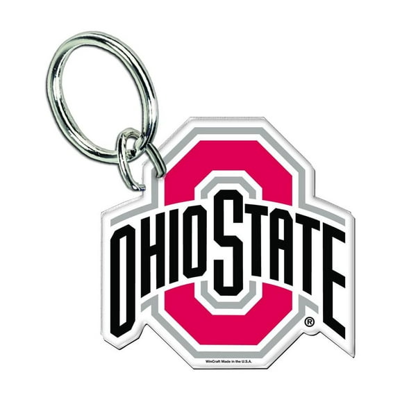 NCAA Ohio State Team Mascot Premium Keyring